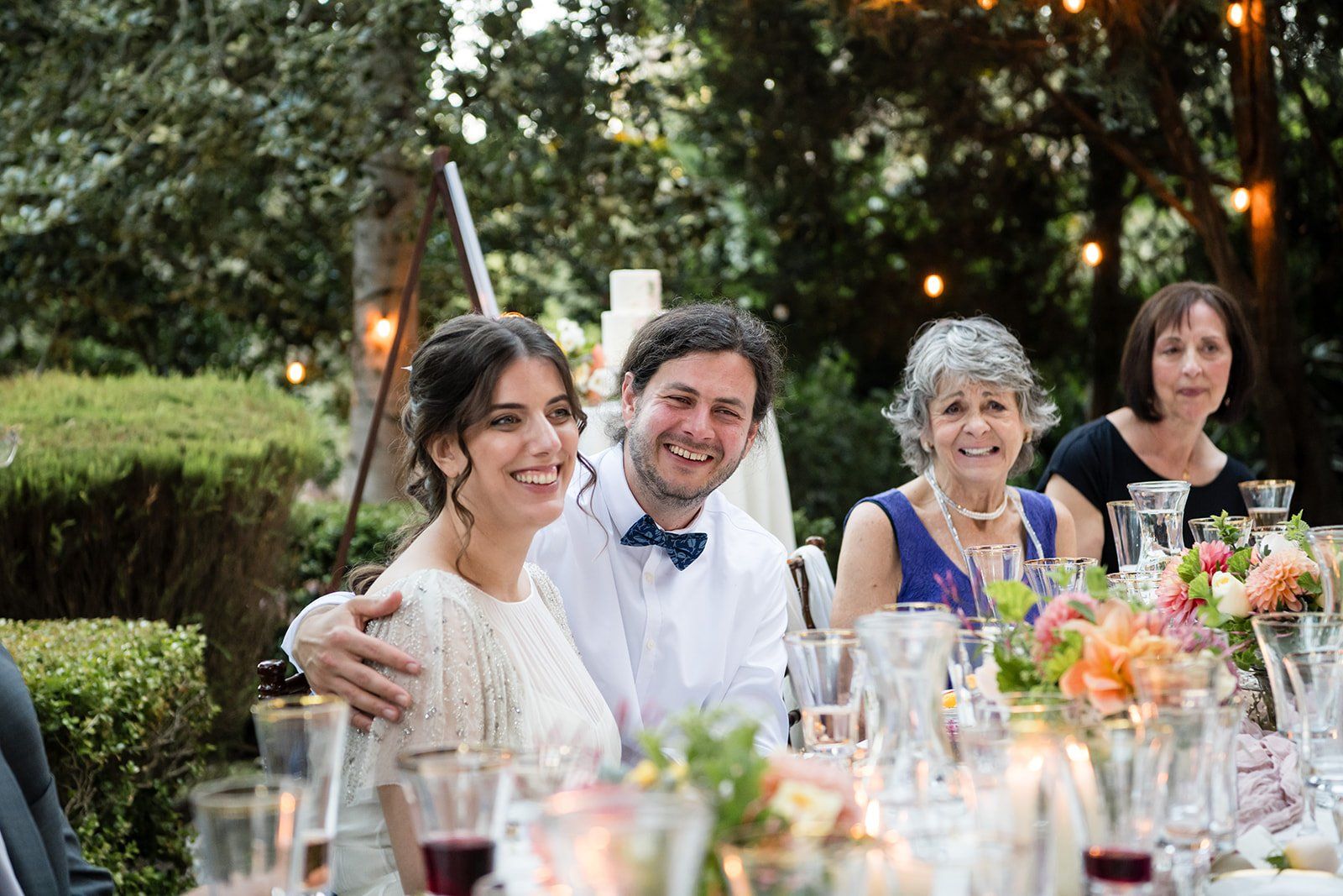 historic inn micro wedding at the old monterey inn, Family Portraits in the Gardens of a Historic Inn