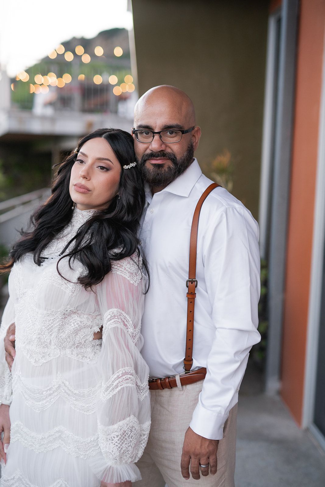 private estate micro wedding in Malibu, Family Portraits at the Malibu Private Estate