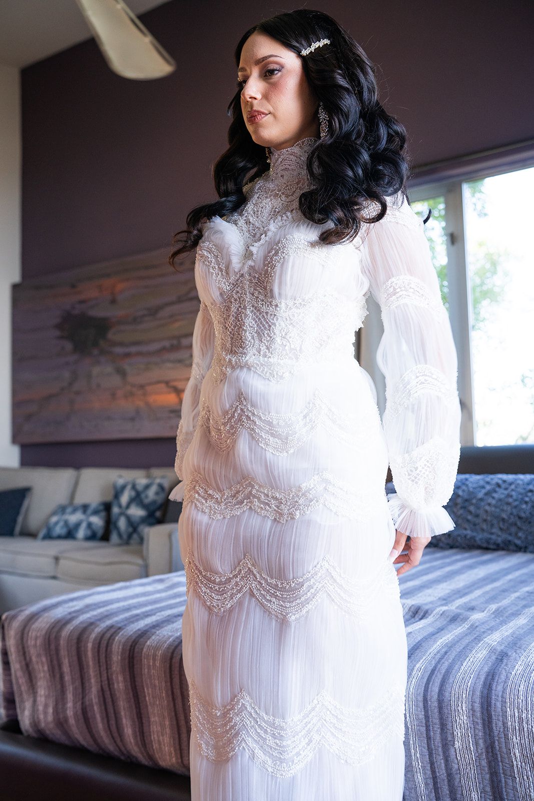private estate micro wedding, malibu, Family Portraits at the Malibu Private Estate