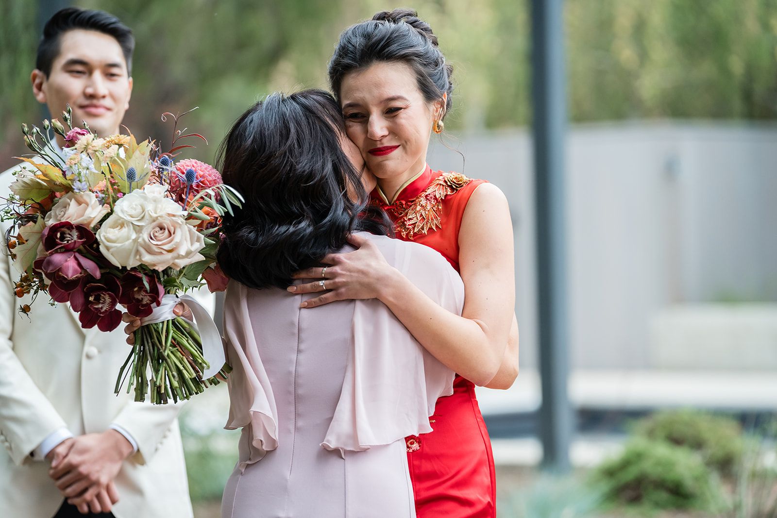 private ranch wedding in nicasio (70 guests), Family Photos Across the Marin Ranch