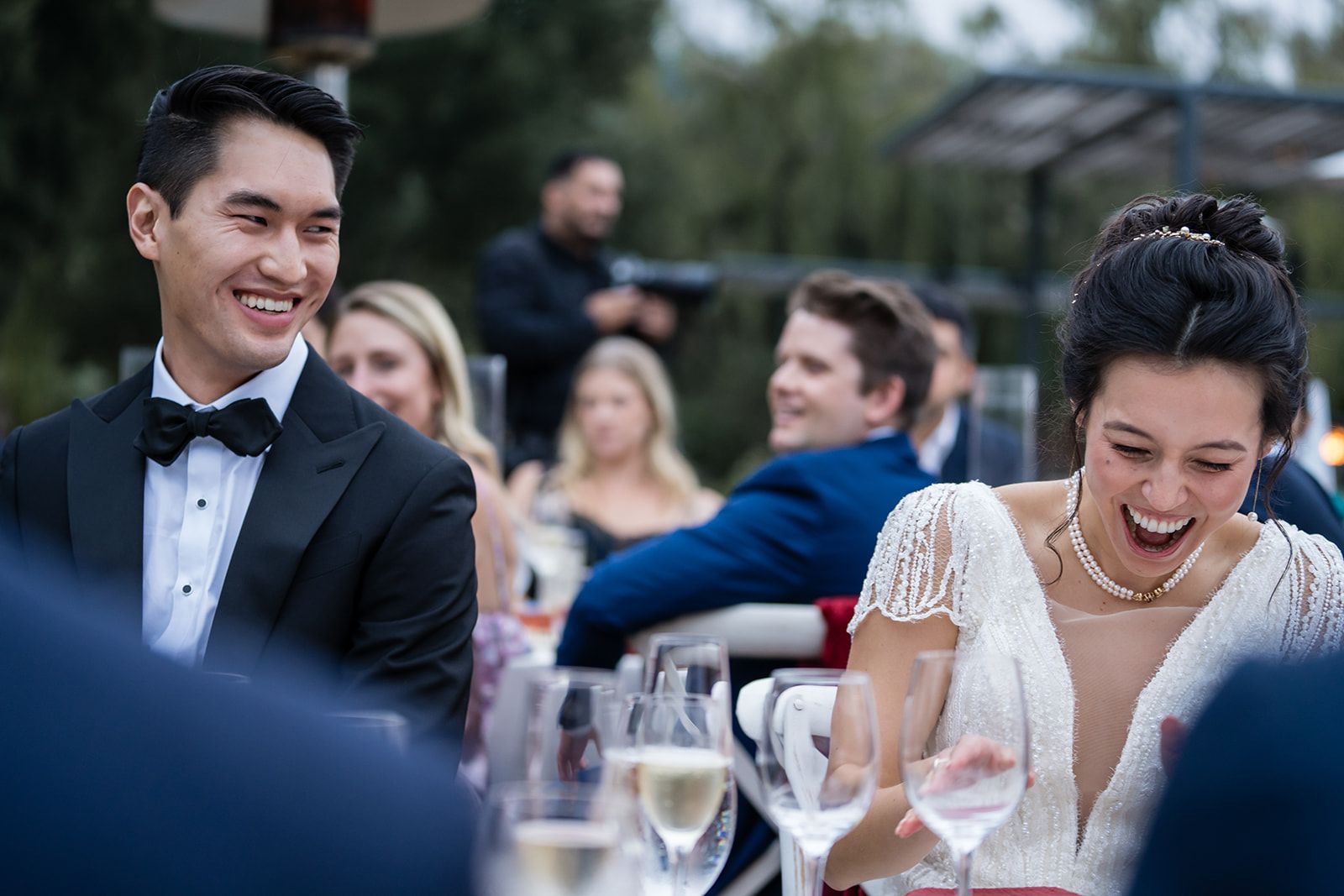 private ranch wedding in nicasio, Dinner and Dancing on the Ranch Veranda