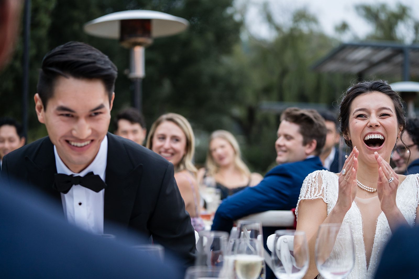 private ranch wedding in nicasio, Dinner and Dancing on the Ranch Veranda