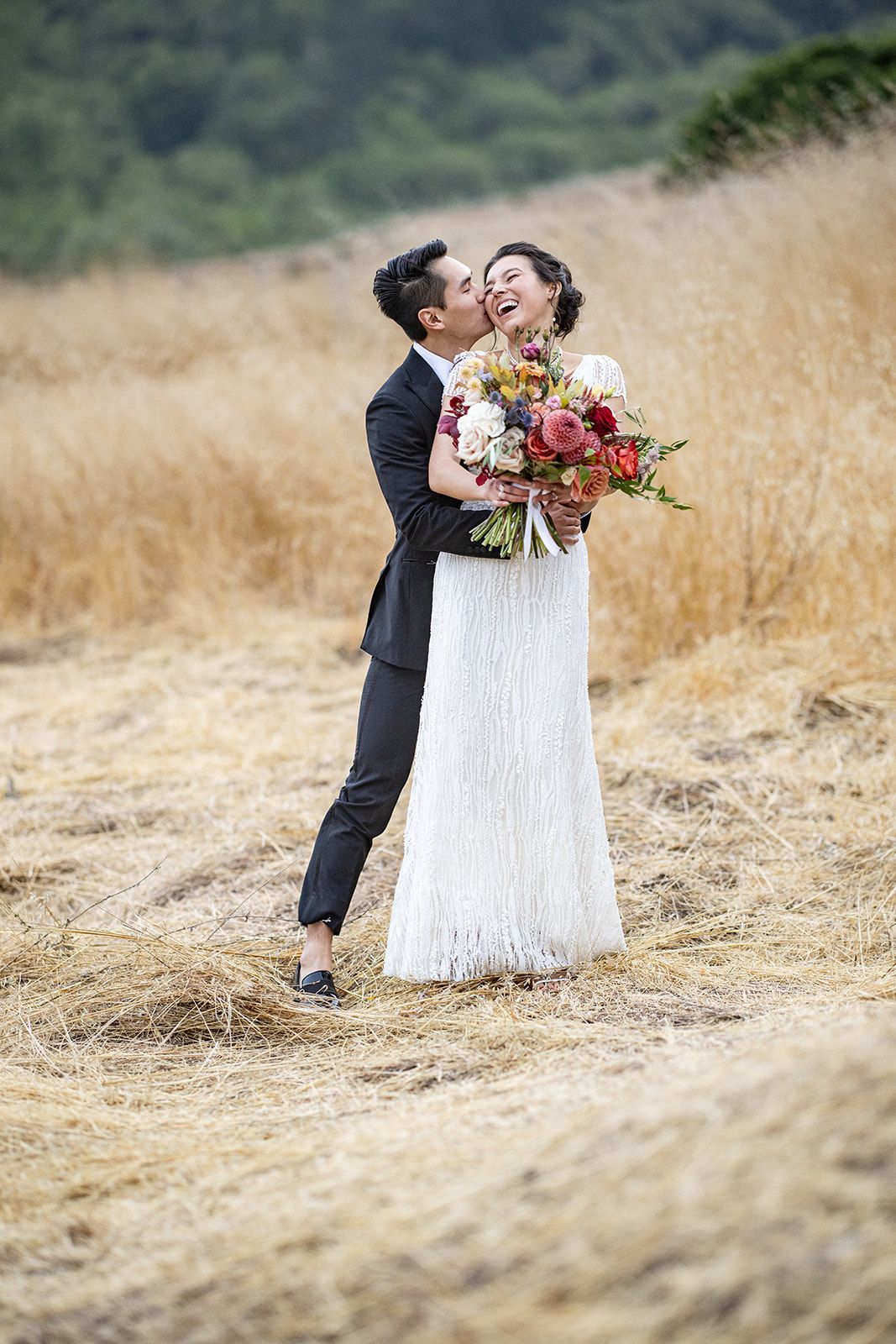 private ranch wedding in nicasio, Family Photos Across the Nicasio Ranch