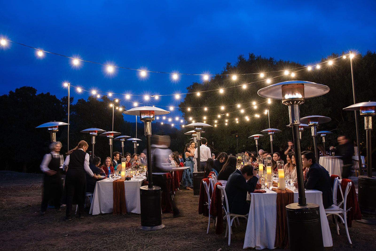 private ranch wedding in nicasio, Dinner and Dancing on the Ranch Veranda