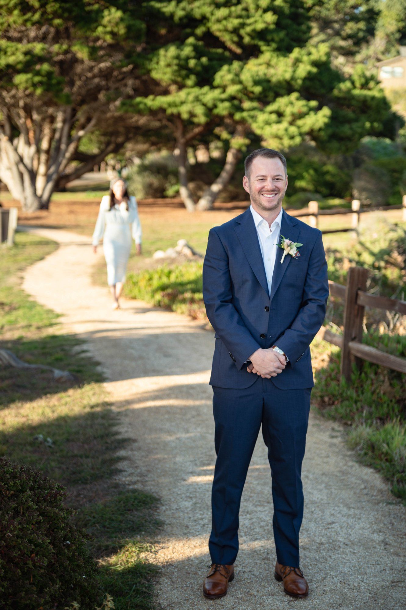 oceanfront resort micro wedding at heritage house, A Cliffside Resort Ceremony Above the Pacific