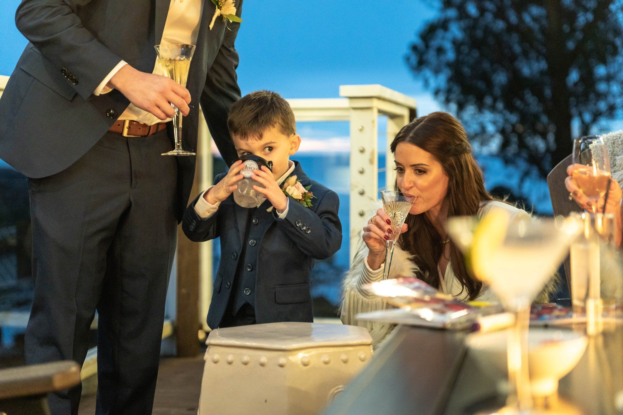oceanfront resort micro wedding at Heritage House, Portraits Along the Heritage House Bluffs