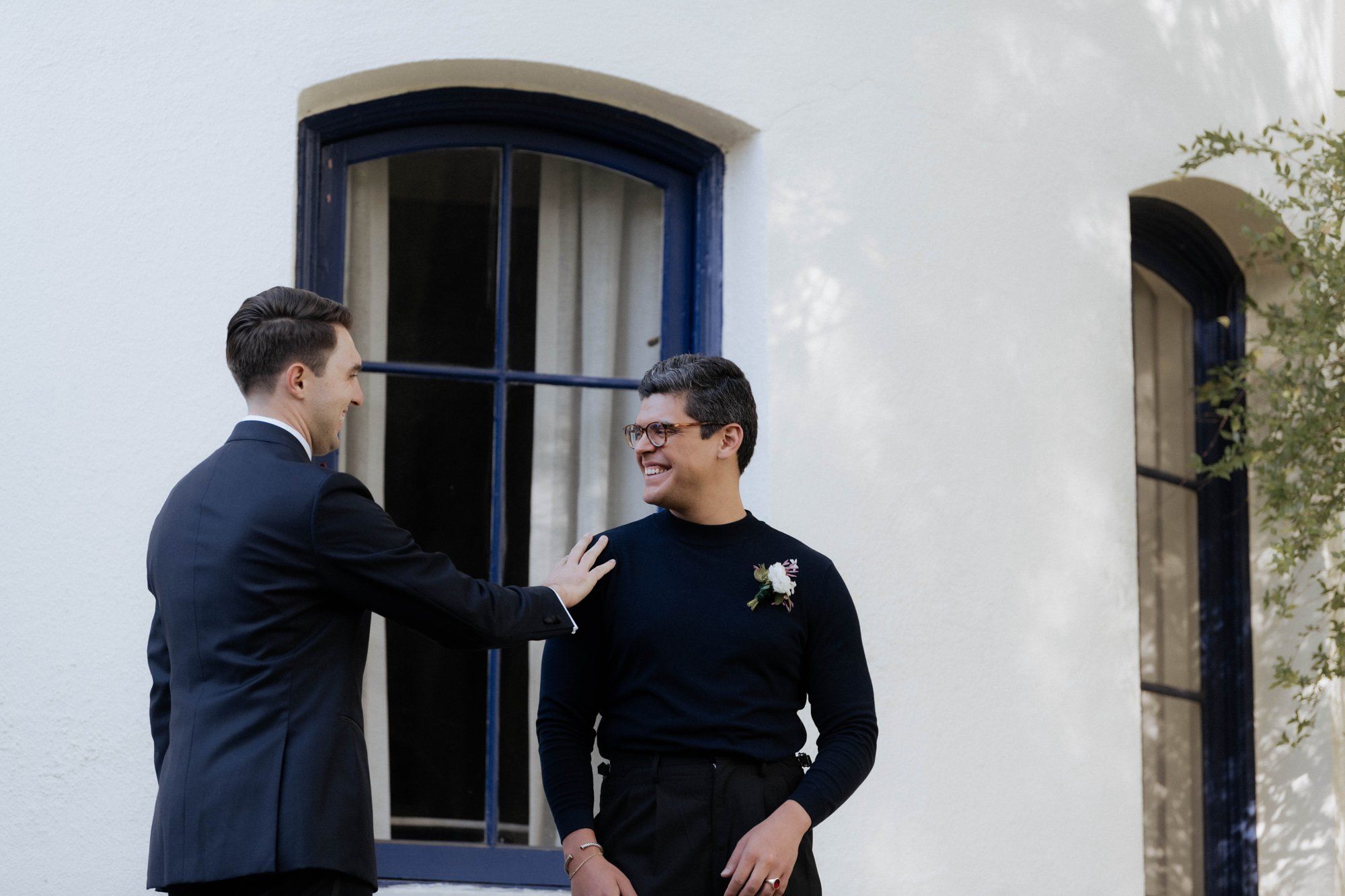 same-sex micro wedding in the russian river valley, Portraits Through the Orchards and Gardens
