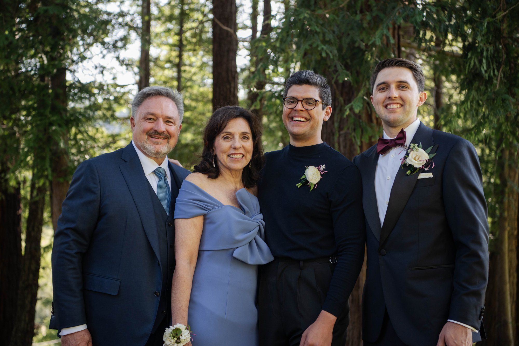 same-sex micro wedding in the russian river valley, Portraits Through the Orchards and Gardens