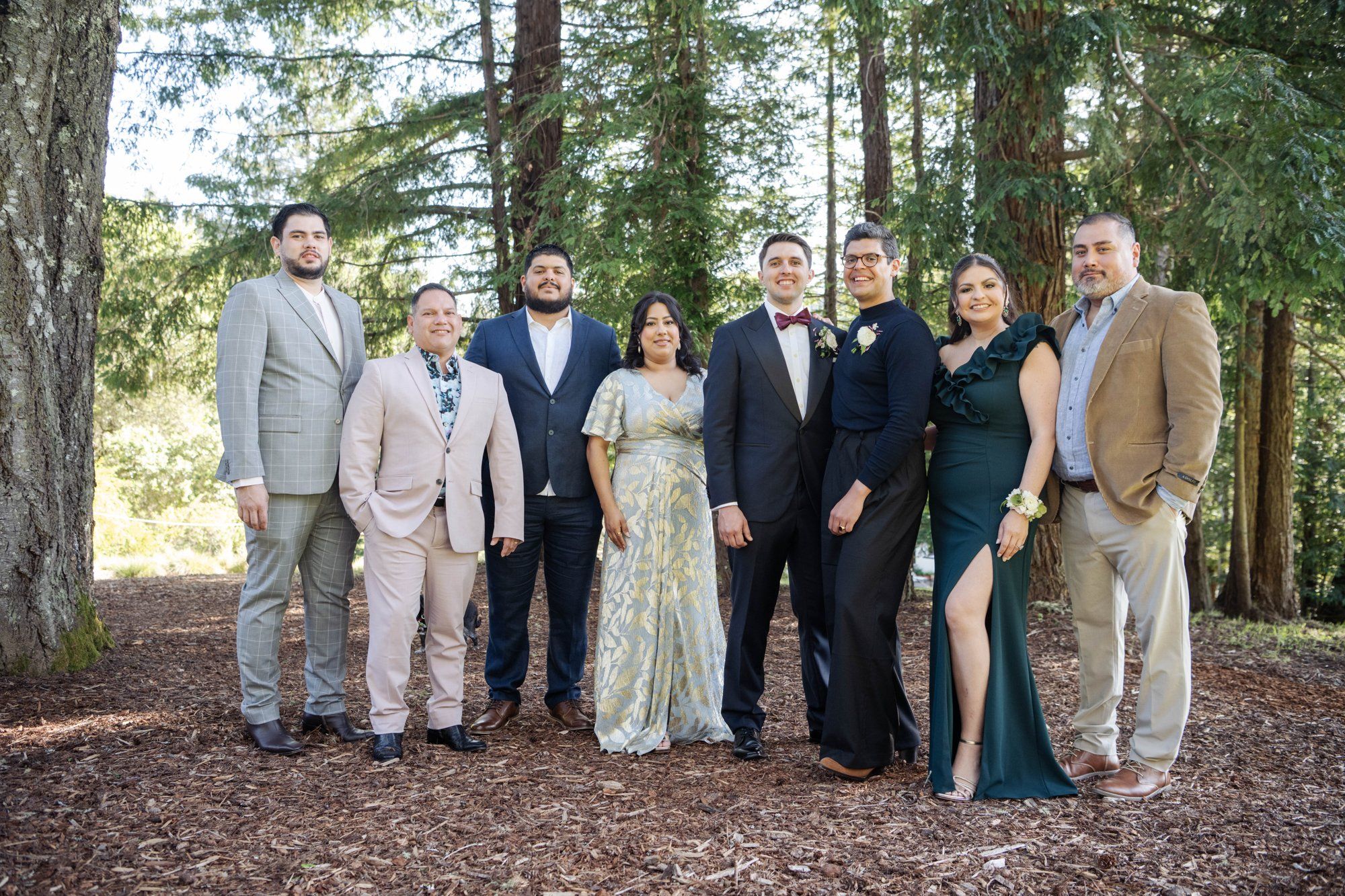 same-sex micro wedding in the russian river valley, Portraits Through the Orchards and Gardens