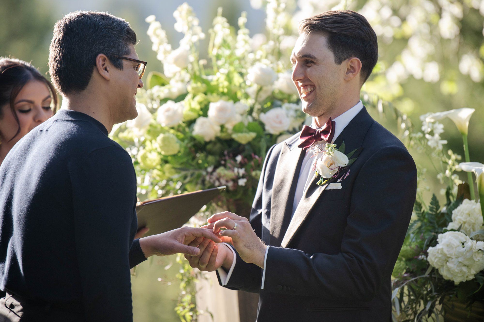 same-sex micro wedding in the russian river valley, Married Under the Redwoods, a Same-Sex Micro Wedding in the Russian River Valley