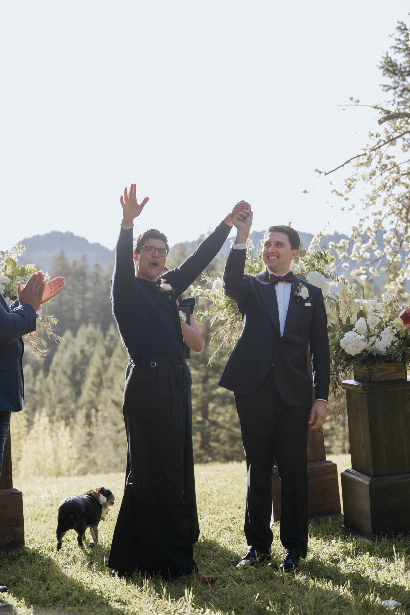 same-sex micro wedding in the russian river valley, Married Under the Redwoods, a Same-Sex Micro Wedding in the Russian River Valley