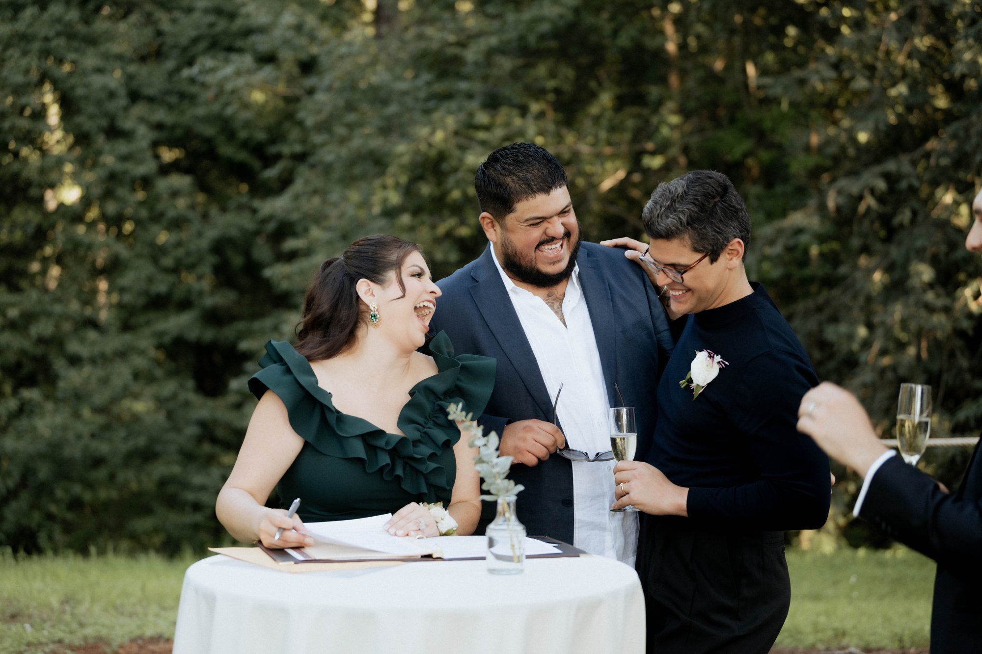 same-sex micro wedding in the russian river valley, Married Under the Redwoods, a Same-Sex Micro Wedding in the Russian River Valley