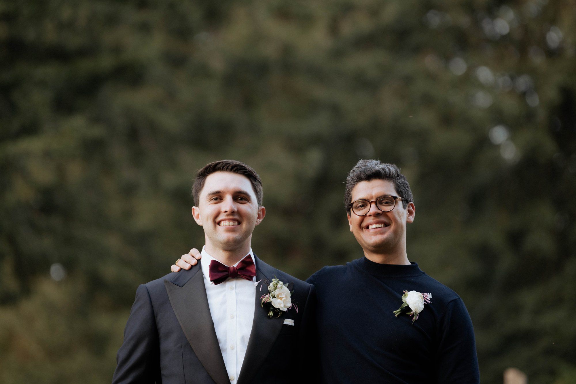 same-sex micro wedding in the russian river valley, Portraits Through the Orchards and Gardens