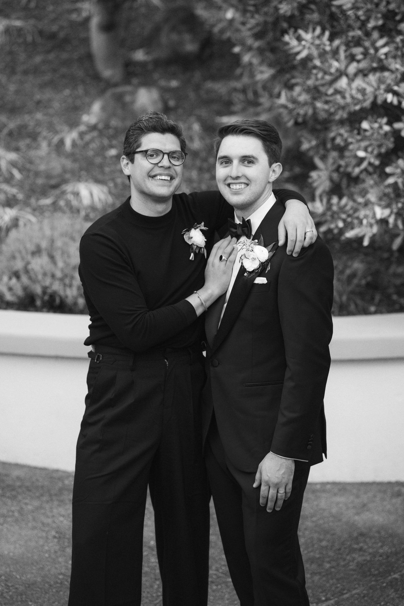 same-sex micro wedding in the russian river valley, Portraits Through the Orchards and Gardens