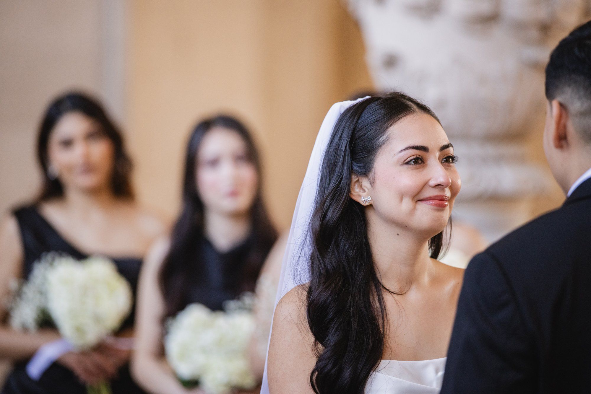 fall city hall micro wedding, The Grand Staircase at the SF City Hall Ceremony