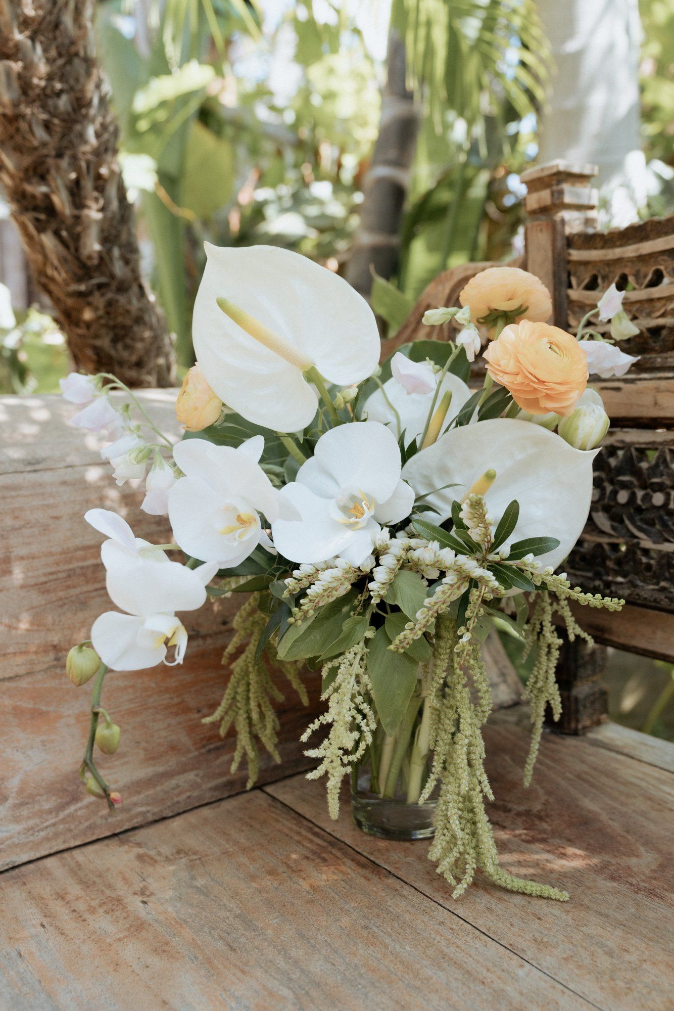 private hillside residence wedding in socal, The Morning, Split in Two