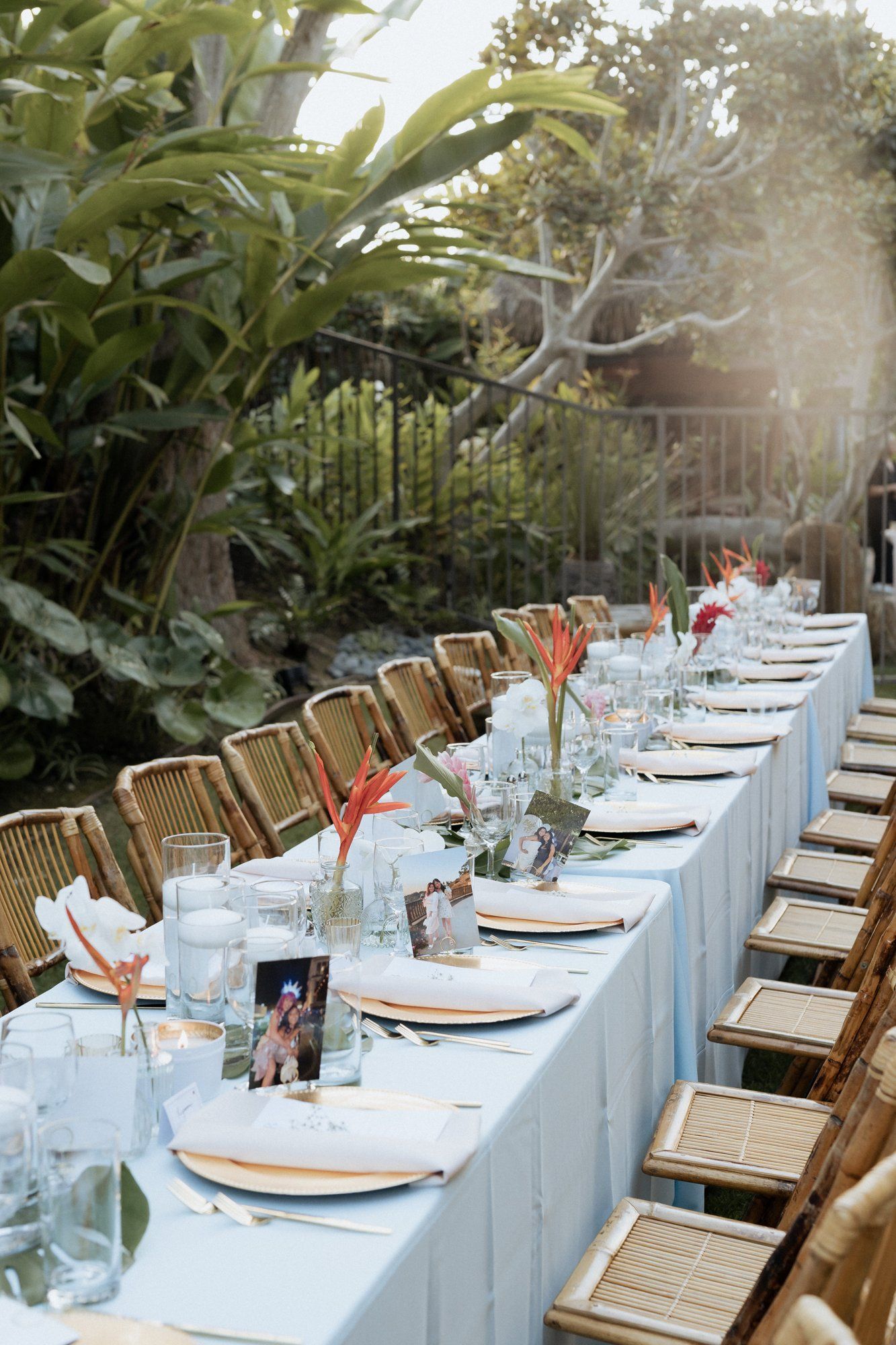 private hillside residence wedding in socal, The Reception at the SoCal Private Estate