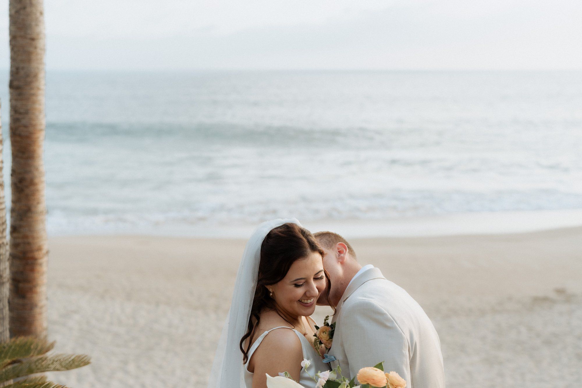 private hillside residence wedding in socal, Portraits Above the Cove and a Champagne Tower