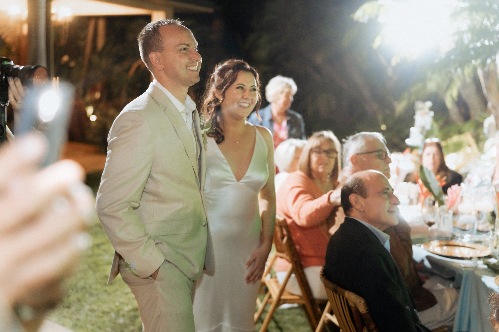 private hillside residence wedding in socal, The Reception at the SoCal Private Estate