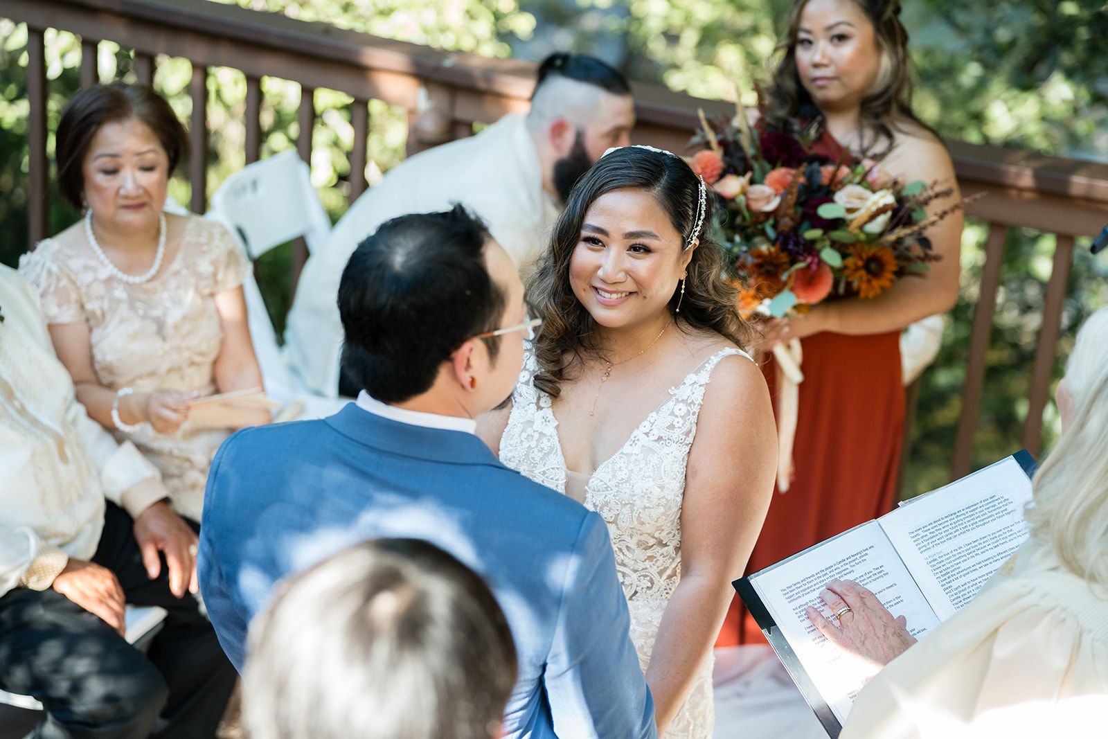 glen ellen wine-country wedding with an oyster bar, A Glen Ellen Ceremony With a Wine-Mixing Ritual