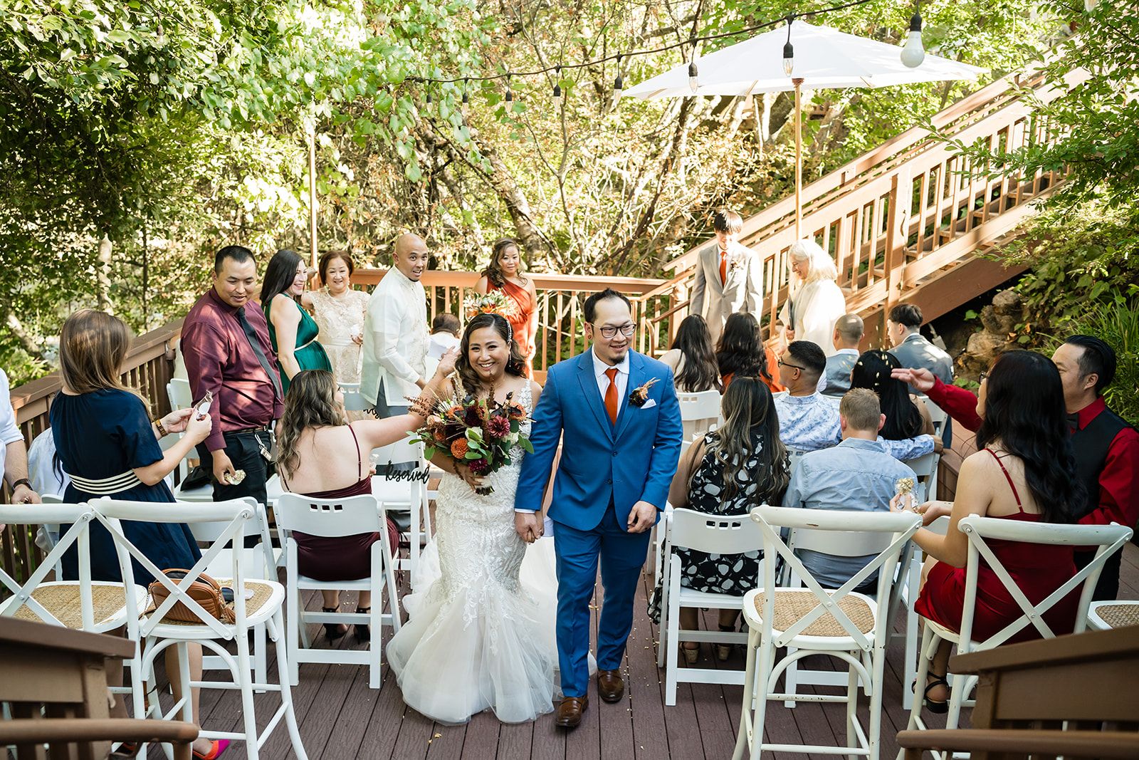 glen ellen wine-country wedding with an oyster bar, A Glen Ellen Ceremony With a Wine-Mixing Ritual