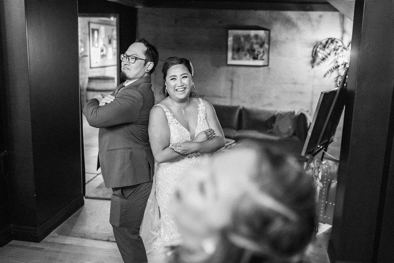 glen ellen wine-country wedding with an oyster bar, Toasts, Cake, and a Money Dance