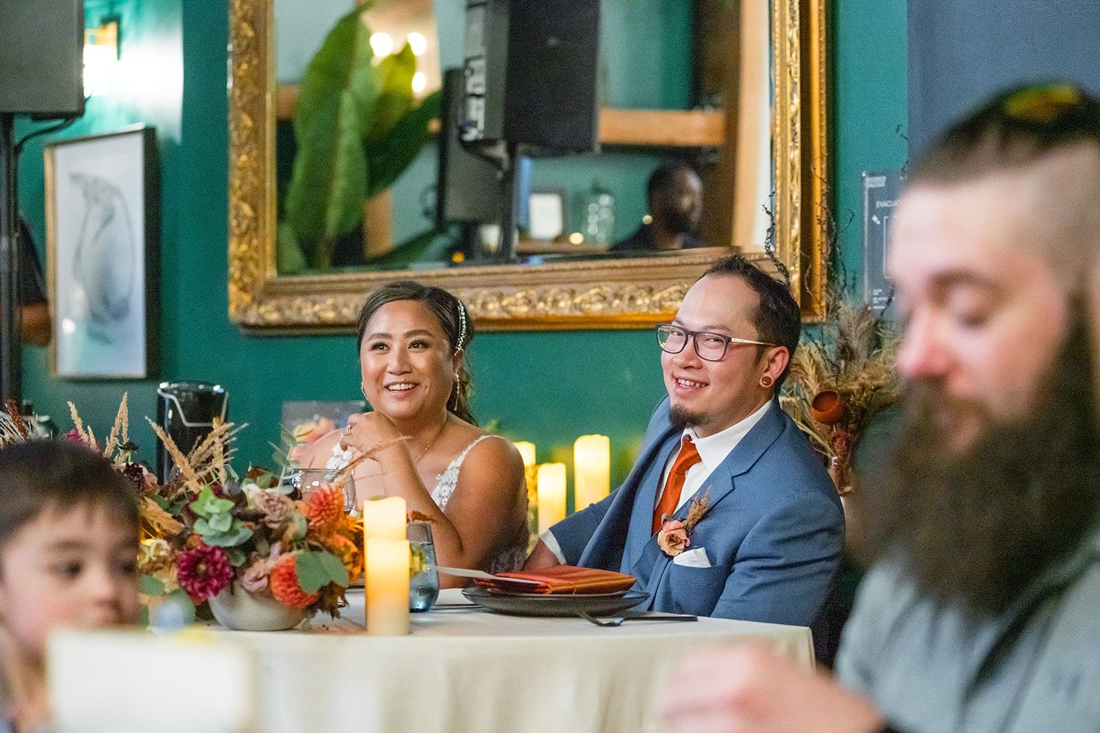glen ellen wine-country wedding with an oyster bar, Toasts, Cake, and a Money Dance