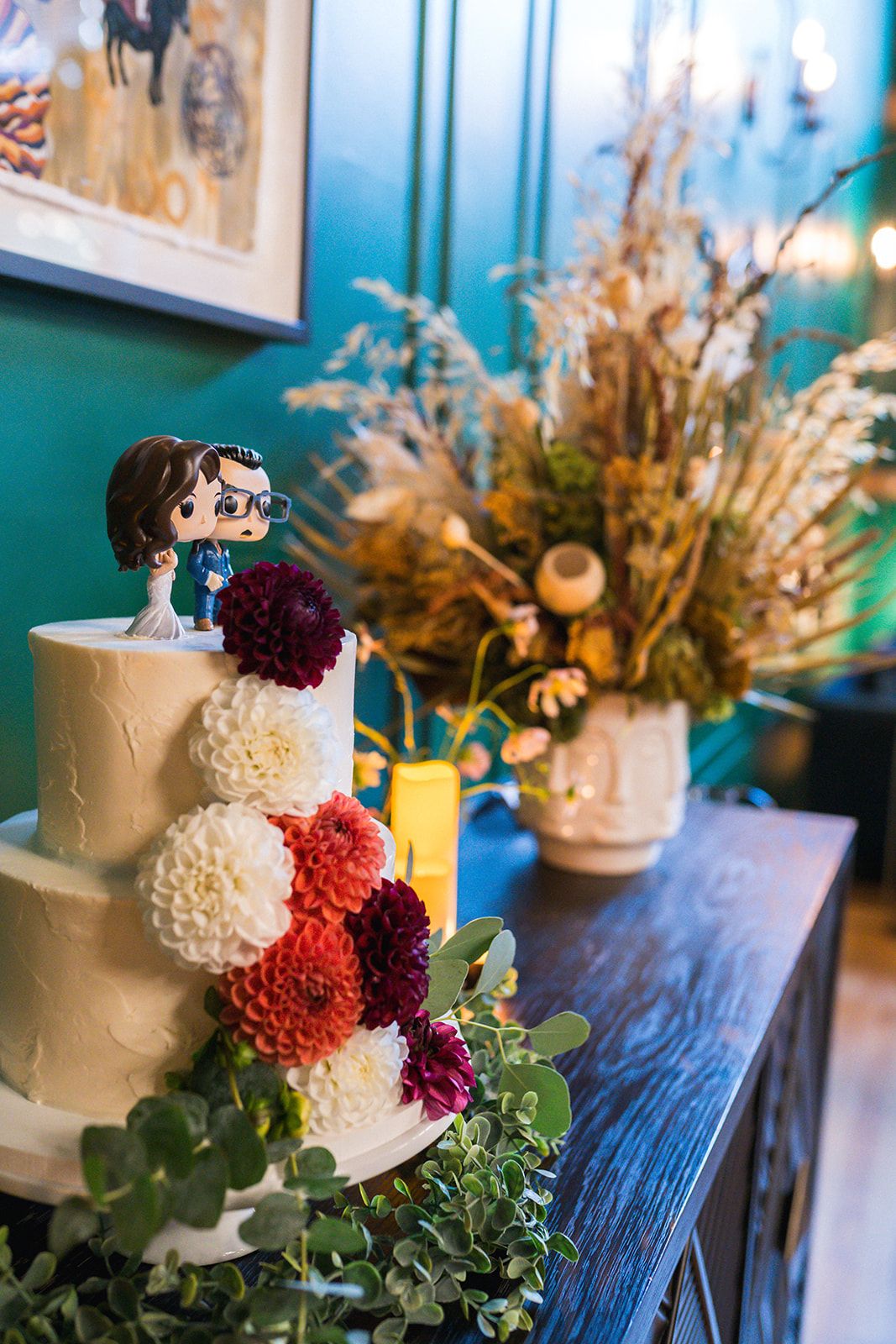 glen ellen wine-country wedding with an oyster bar, Toasts, Cake, and a Money Dance