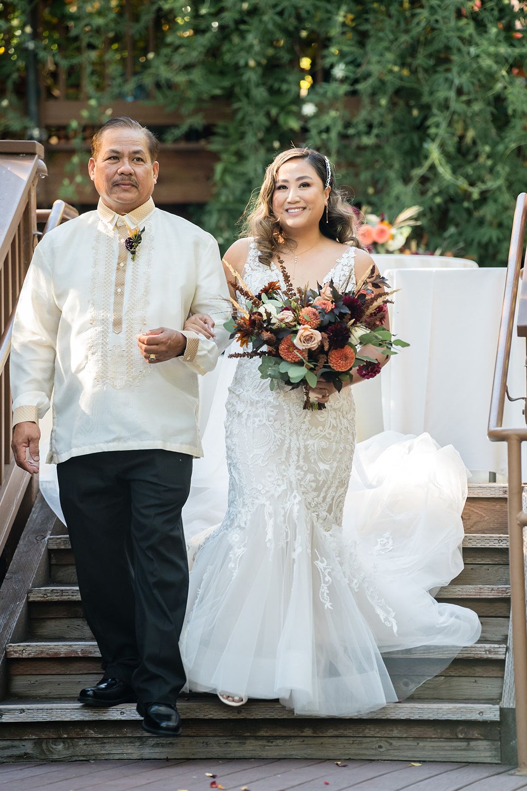 glen ellen wine-country wedding with an oyster bar, A Wine-Country Ceremony With a Wine-Mixing Ritual