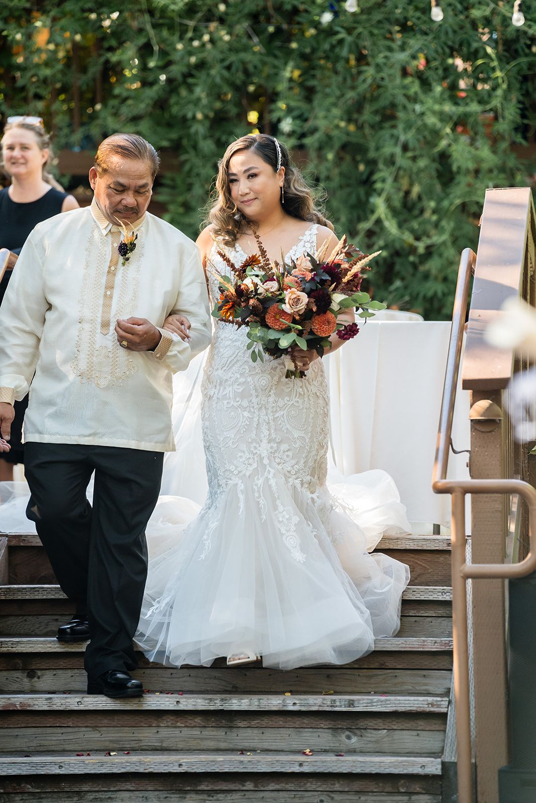 glen ellen wine-country wedding with an oyster bar, A Wine-Country Ceremony With a Wine-Mixing Ritual