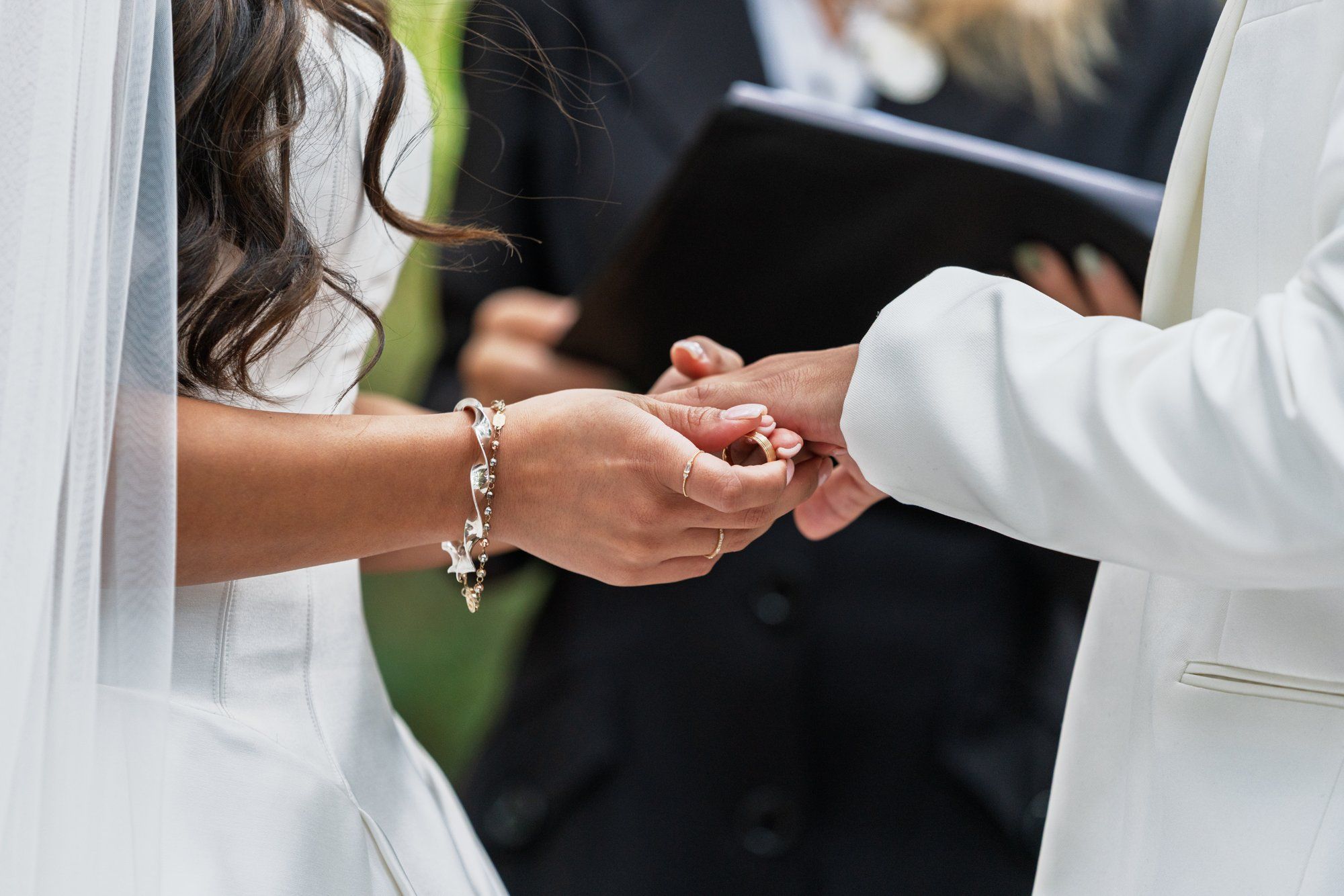 redwoods park ceremony + sf waterfront steak dinner, Vows Under the Redwoods at Roberts Regional Park