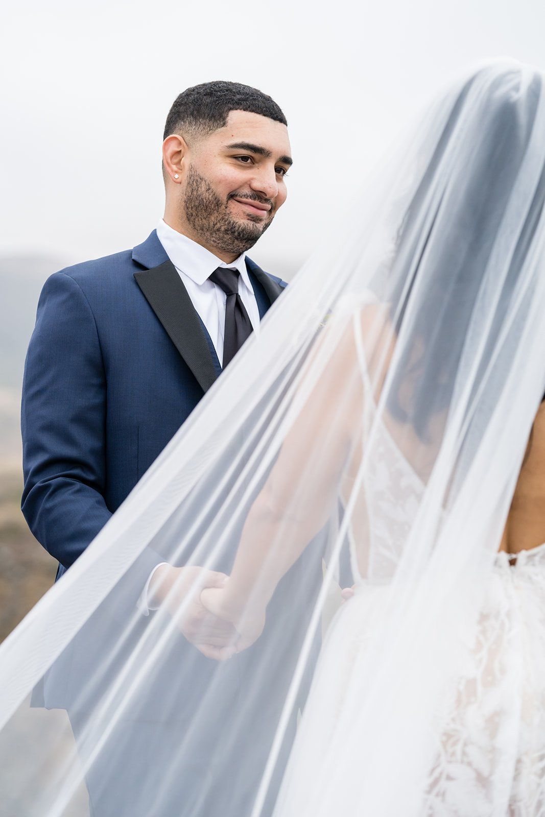 cliffside elopement at duncan's cove, bodega bay, The Ocean-Cliff Ceremony at Duncan's Cove
