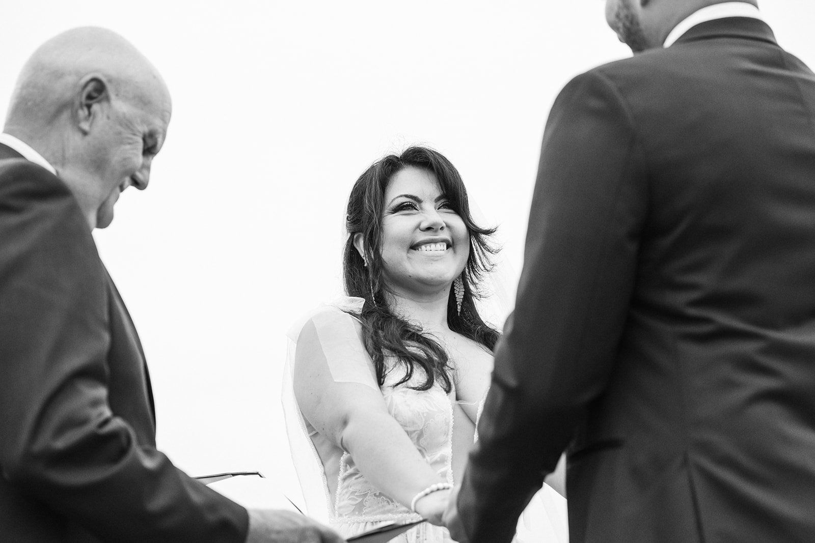 cliffside elopement at duncan's cove, bodega bay, The Ocean-Cliff Ceremony at Duncan's Cove