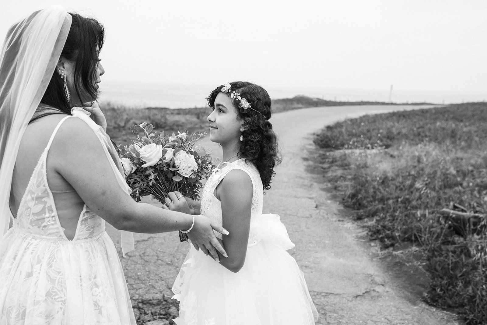 cliffside elopement at duncan's cove, bodega bay, Portraits Above the Cove