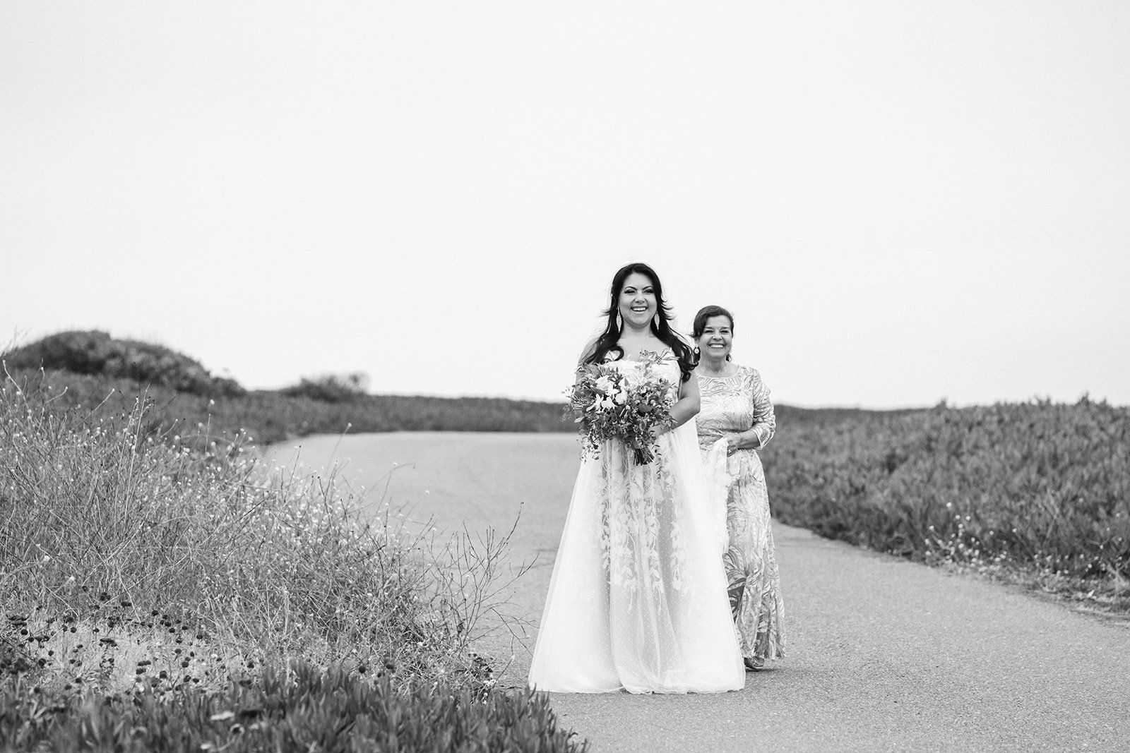 cliffside elopement at duncan's cove, bodega bay, Portraits Above the Cove