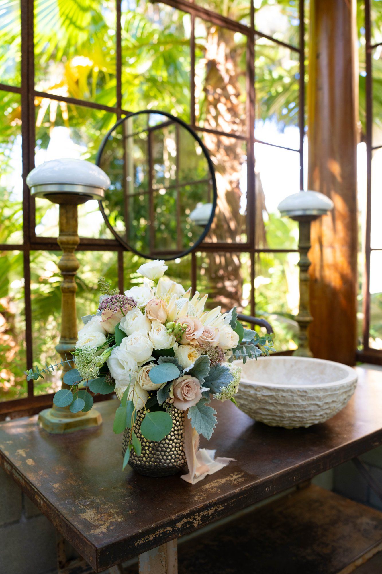 two-venue micro wedding, topanga canyon, Getting Ready for a Two-Venue Topanga Wedding