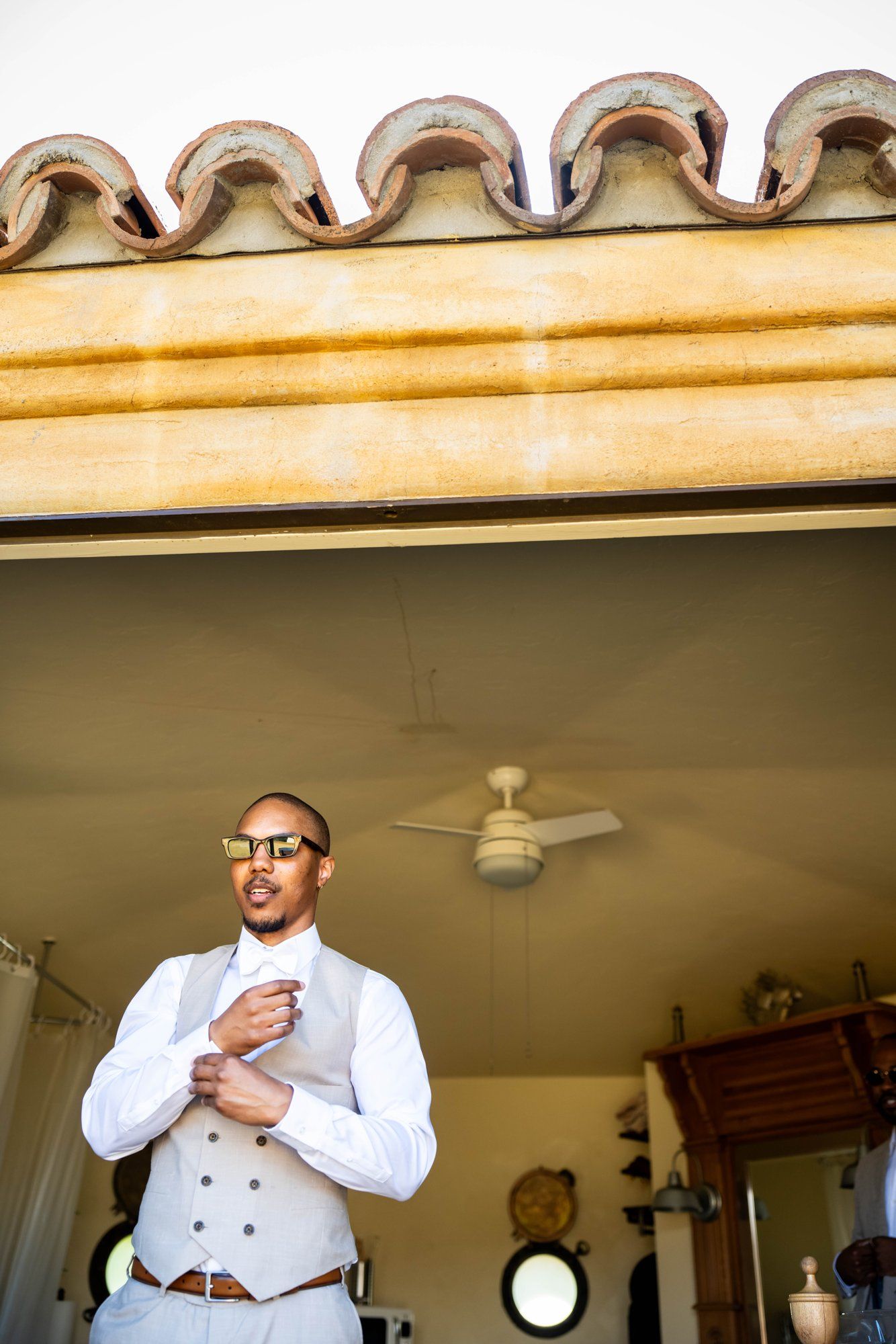 two-venue micro wedding, topanga canyon, Getting Ready for a Two-Venue Topanga Wedding