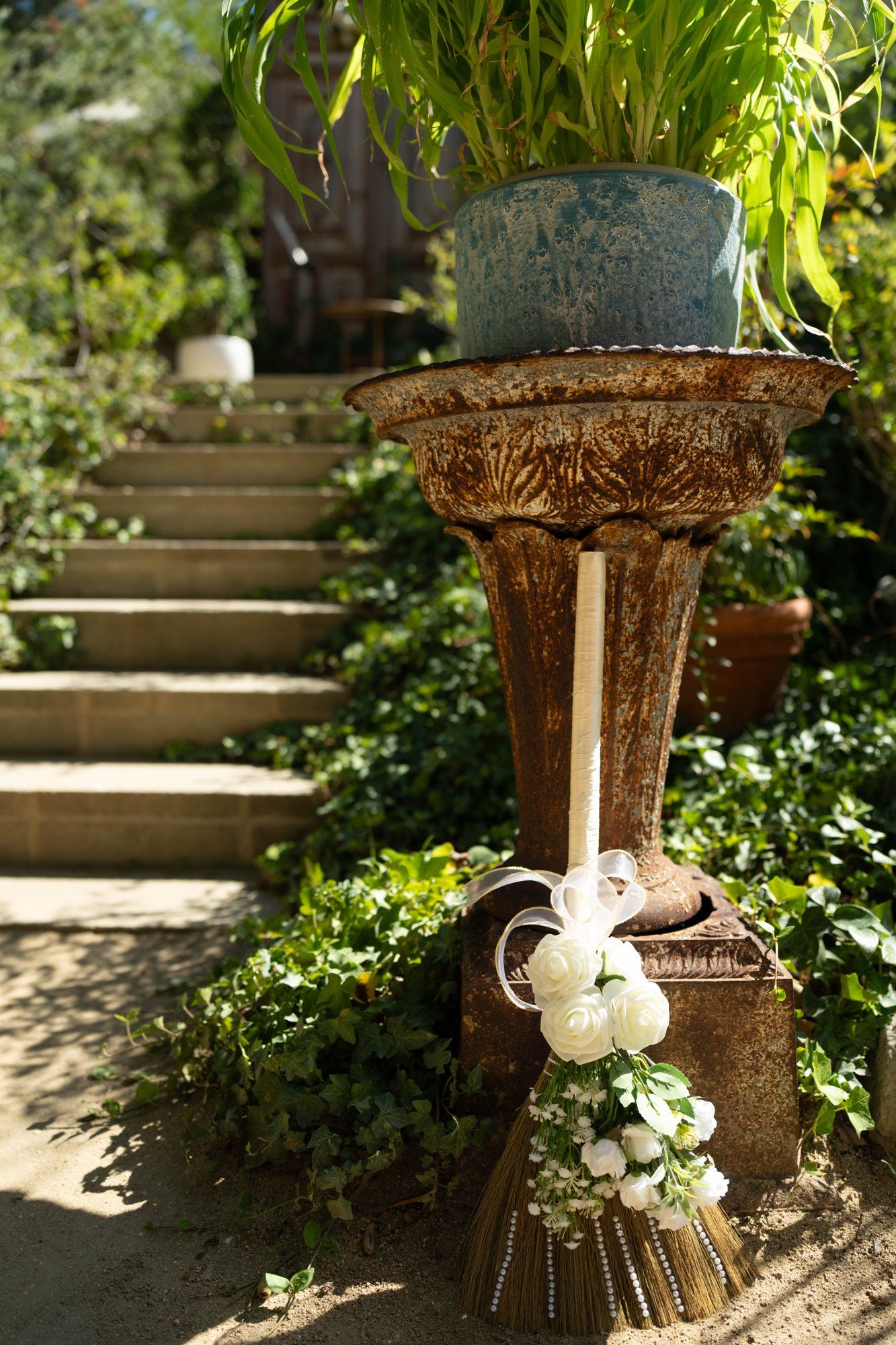 two-venue micro wedding, topanga canyon, A Canyon Cocktail Hour, Then Portraits