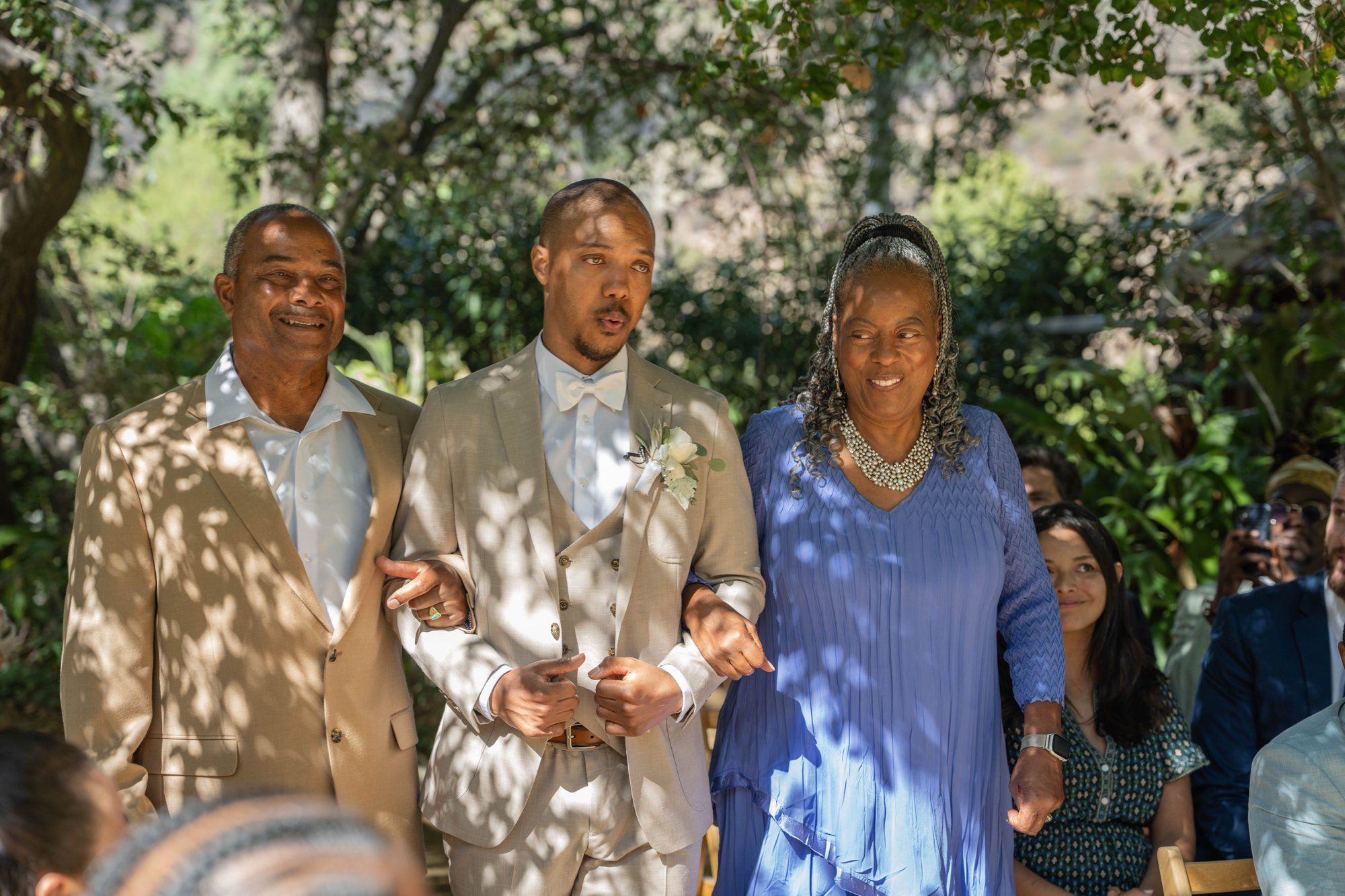 two-venue micro wedding topanga canyon los angeles, The Mountain Mermaid Ceremony, Topanga Canyon