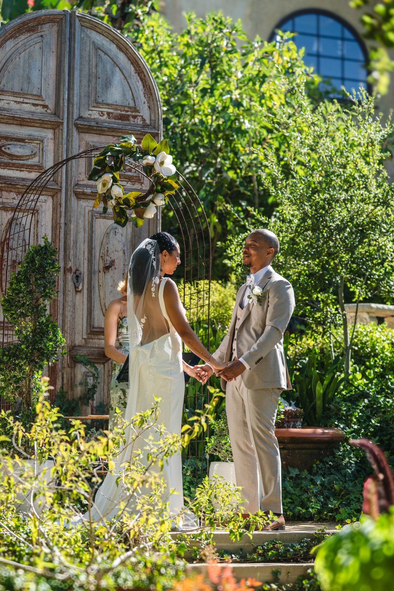 two-venue micro wedding topanga canyon los angeles, The Mountain Mermaid Ceremony, Topanga Canyon
