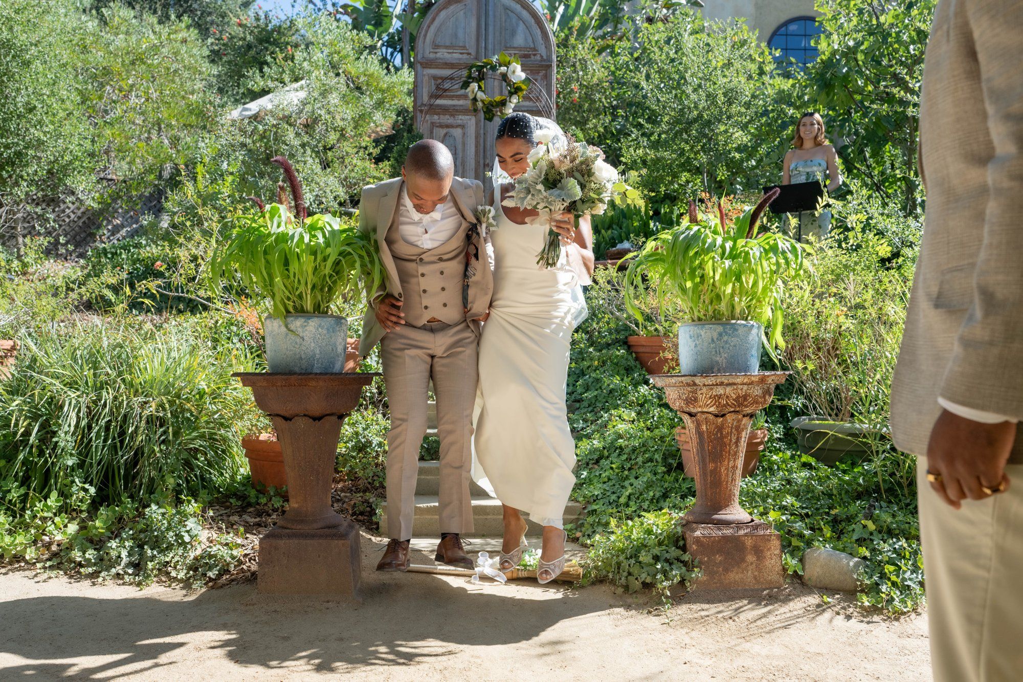 two-venue micro wedding topanga canyon los angeles, The Mountain Mermaid Ceremony, Topanga Canyon