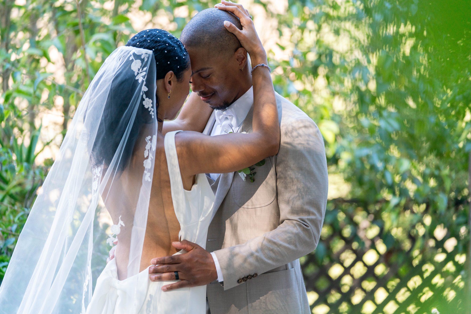 two-venue micro wedding topanga canyon los angeles, Family, Friends & the Two of Them