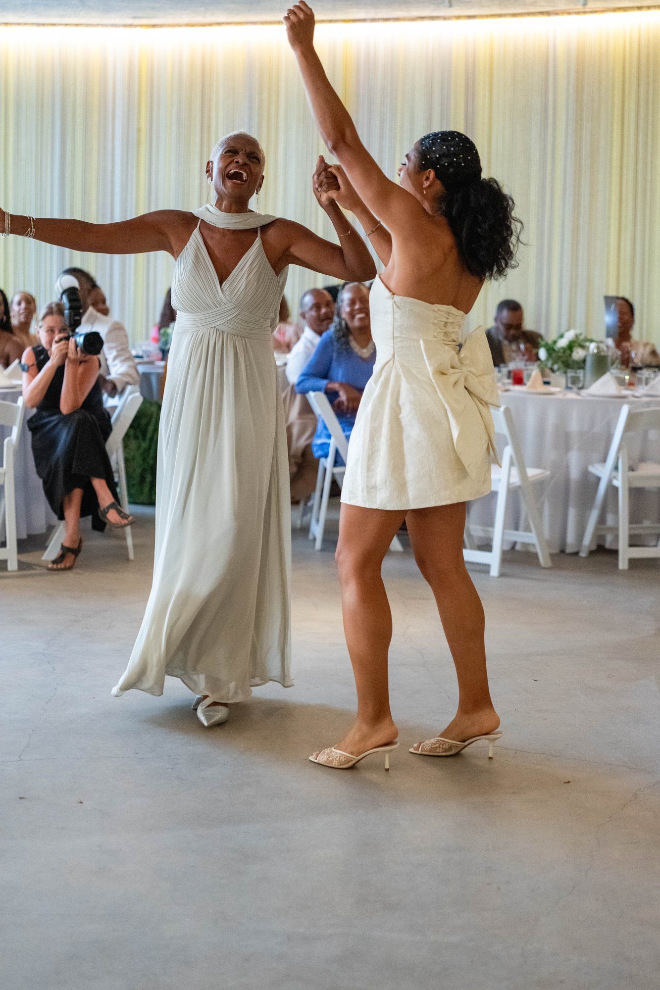 two-venue micro wedding topanga canyon los angeles, Family, Friends & the Two of Them