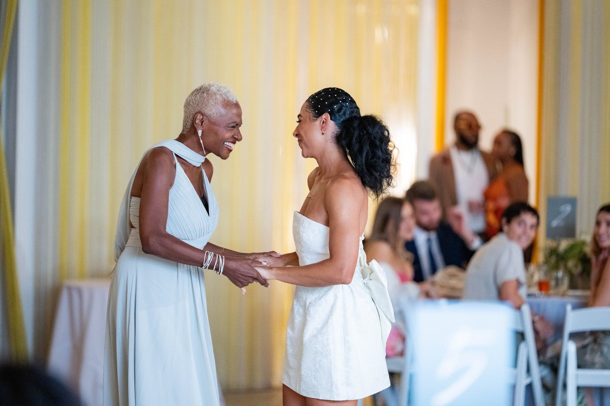 two-venue micro wedding topanga canyon los angeles, Family, Friends & the Two of Them