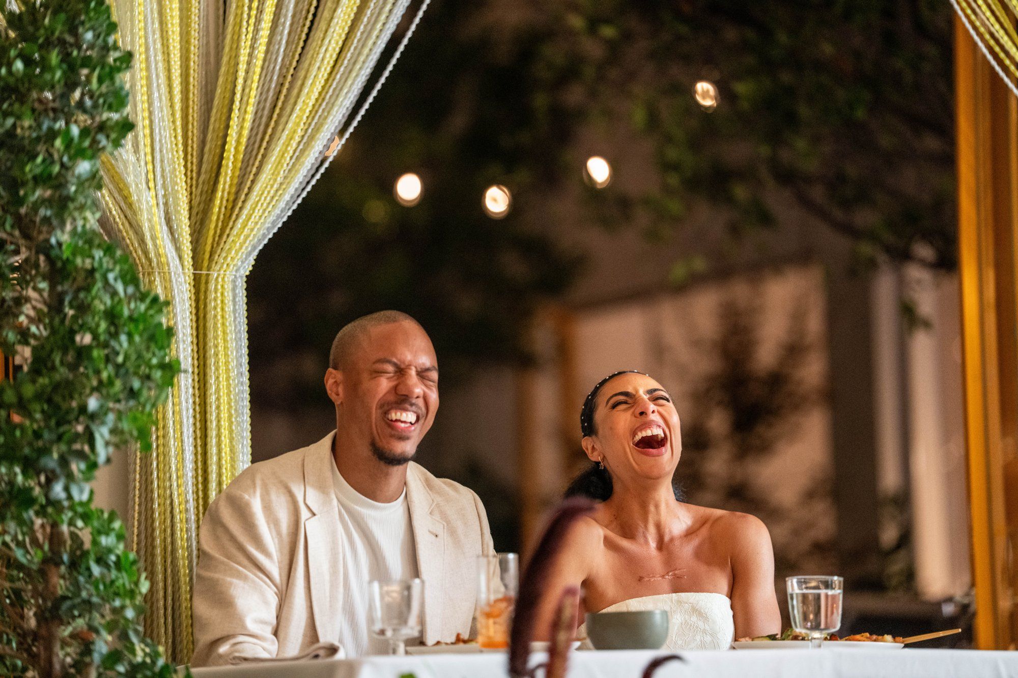 two-venue micro wedding topanga canyon los angeles, The Preserve LA. Grand Entrance to Midnight