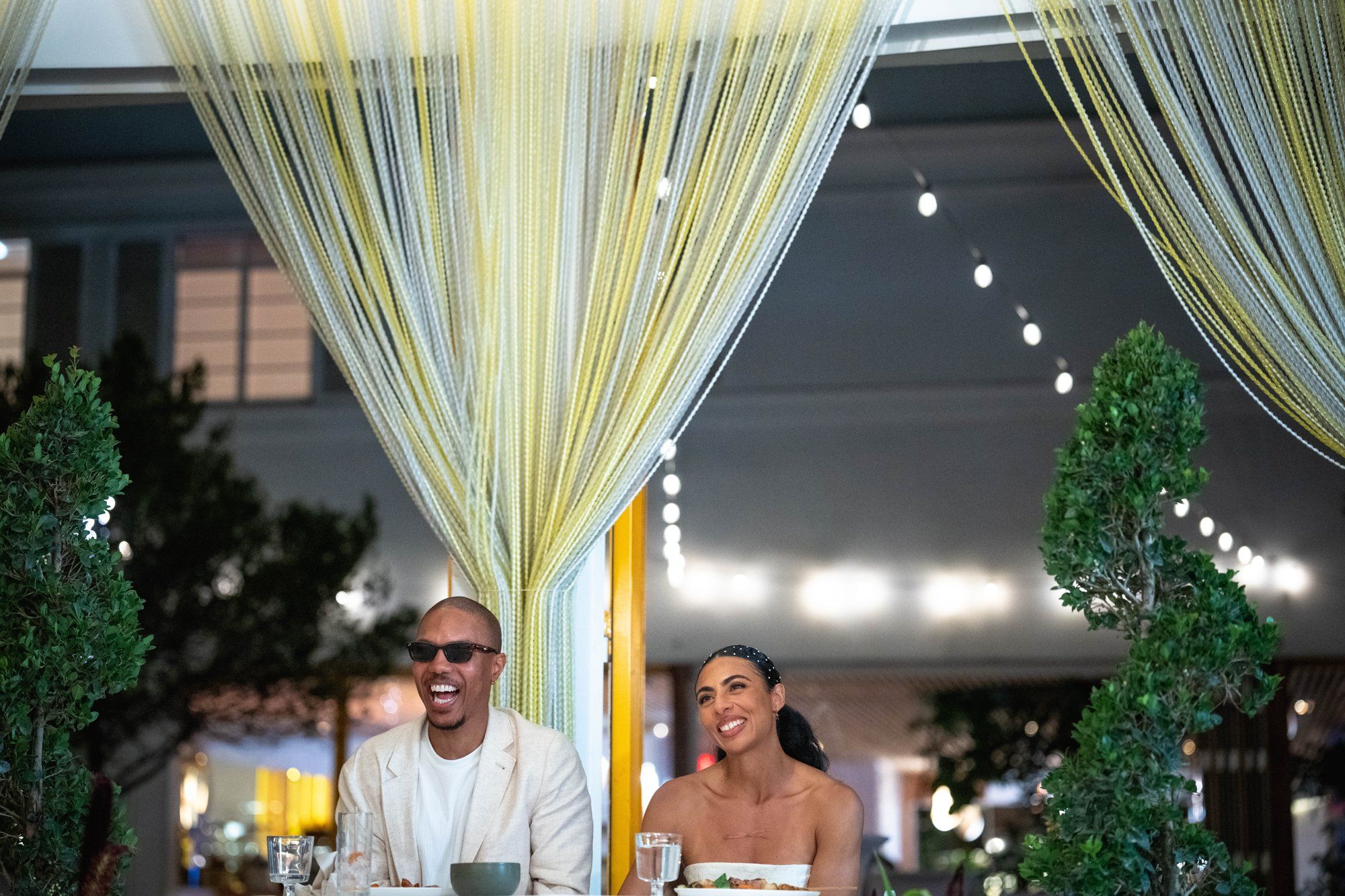 two-venue micro wedding topanga canyon los angeles, Family, Friends & the Two of Them