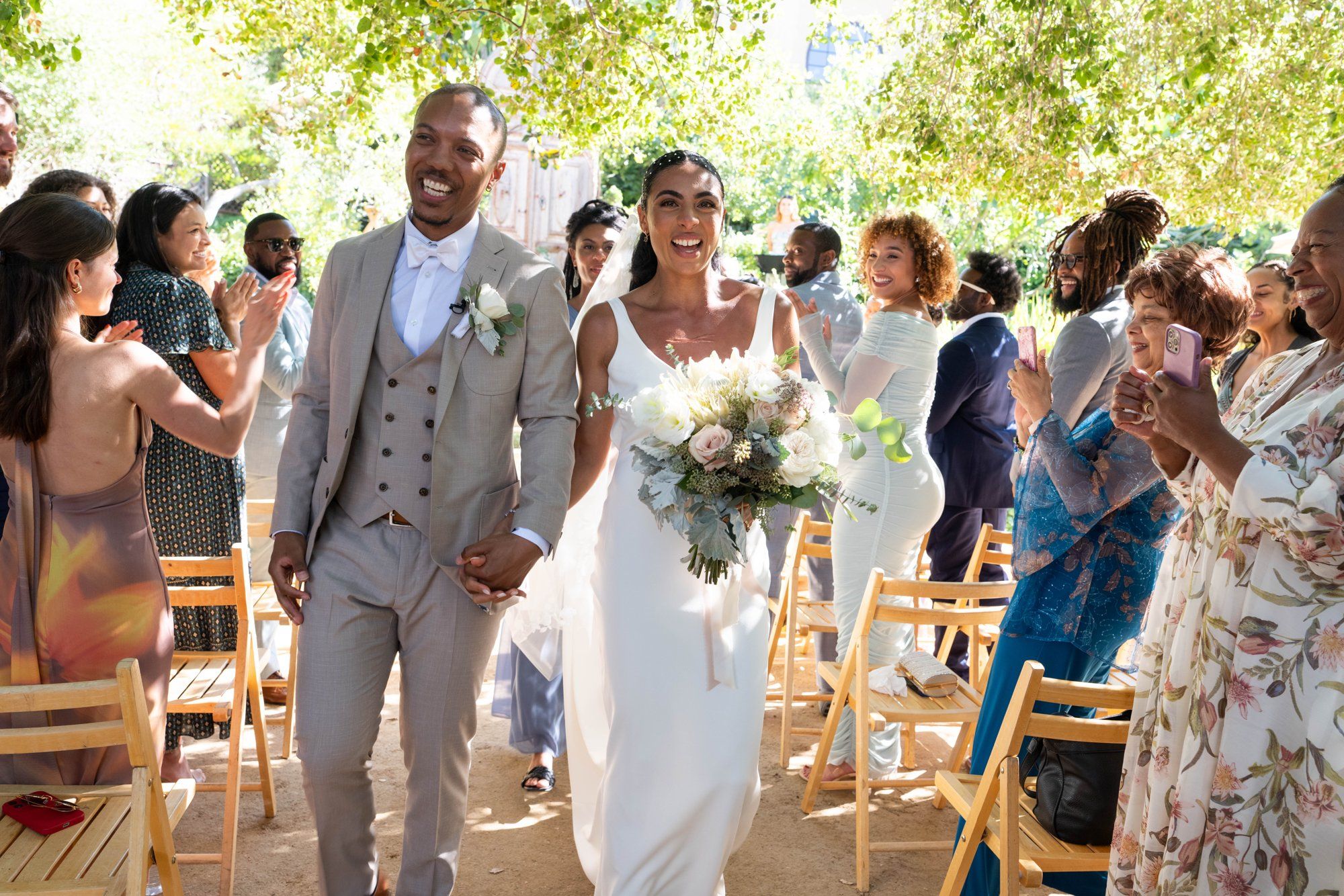 two-venue micro wedding topanga canyon los angeles, The Mountain Mermaid Ceremony, Topanga Canyon