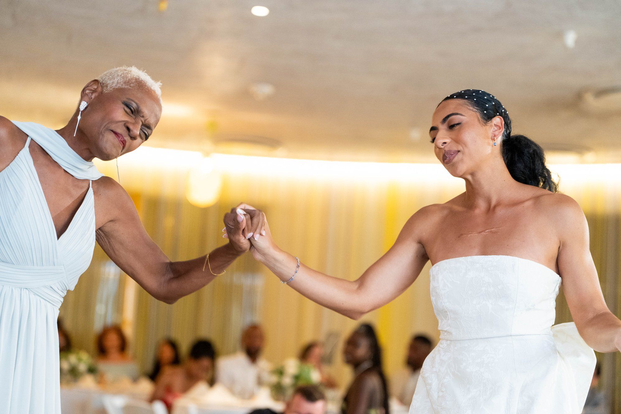 two-venue micro wedding topanga canyon los angeles, Family, Friends & the Two of Them