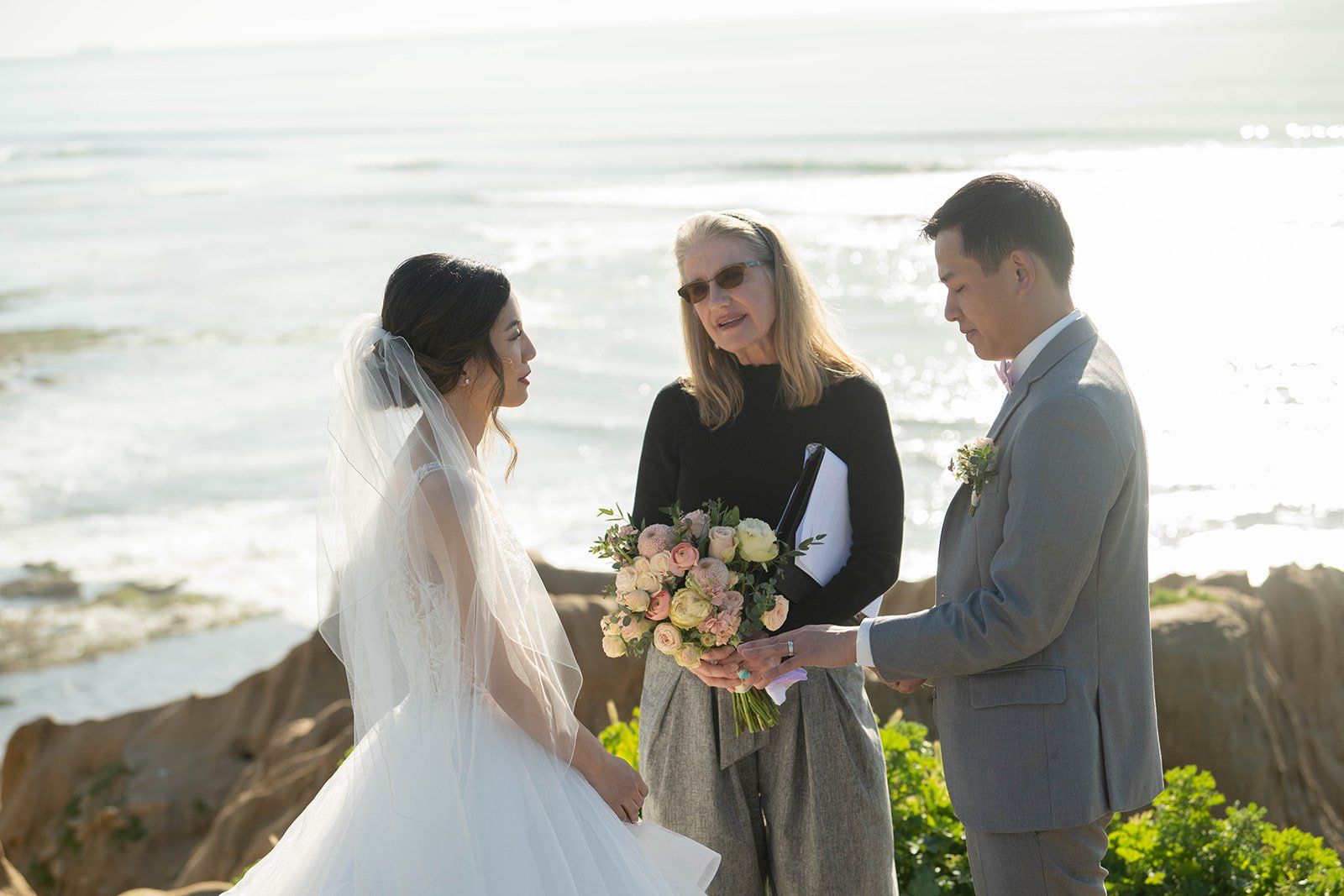sunset cliffs elopement, san diego, A Sunset Cliffs Elopement on the Sandstone