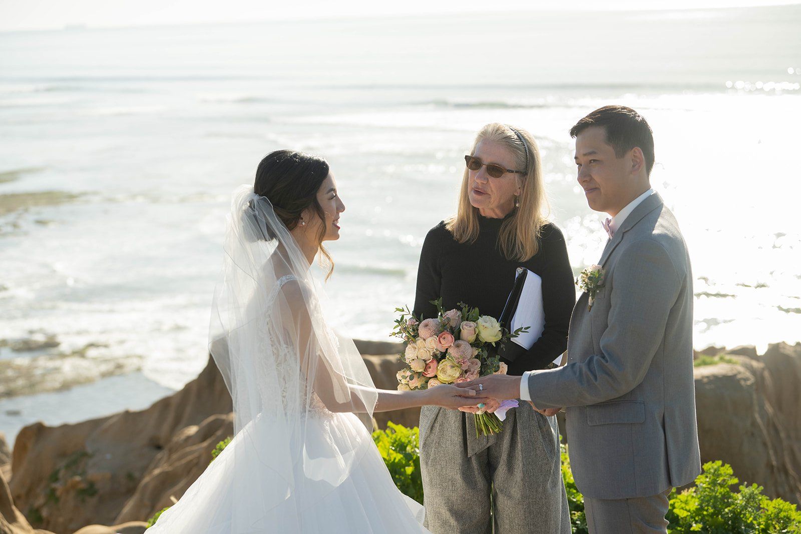 sunset cliffs elopement, san diego, A Sunset Cliffs Elopement on the Sandstone